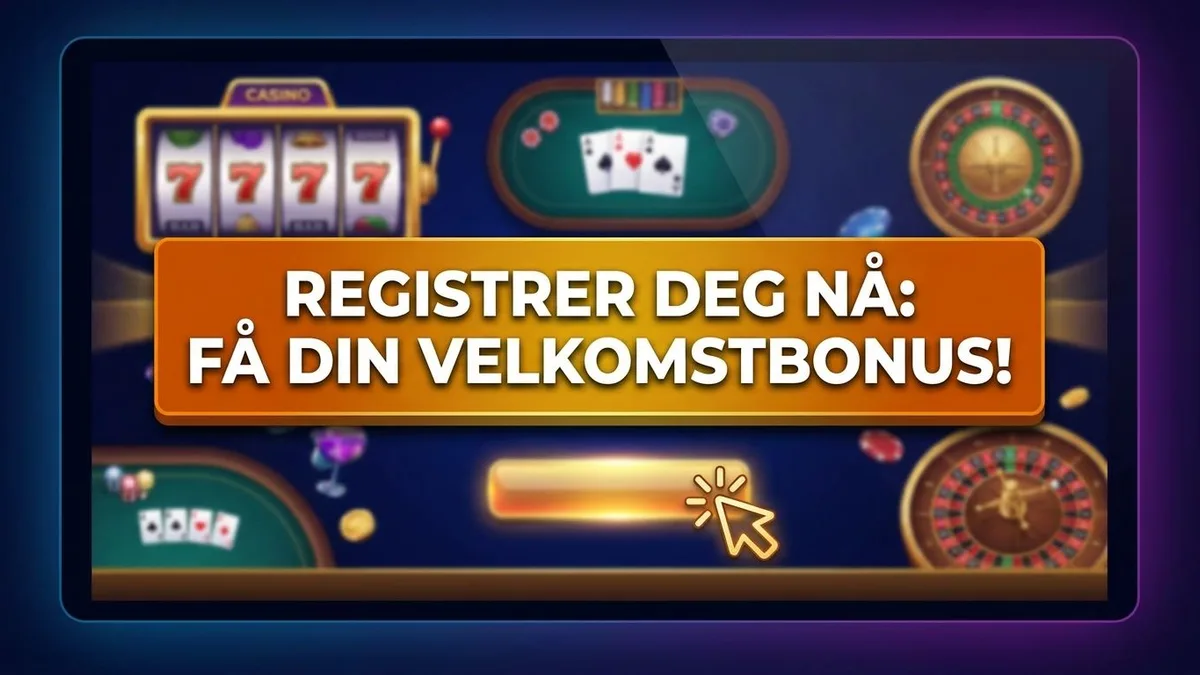 Registrering med bonus